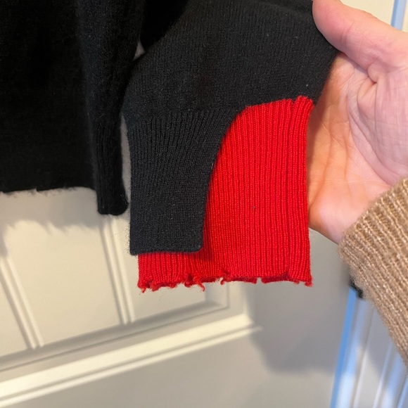 SOLD Zadig & Voltaire Gaby Bis Embellished Star Cashmere Sweater - Picture 8 of 9